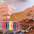 thumbnail image 4 of Miangastore Elastic Rope Plastic Assorted Color 10 Rolls 3.34X1.81X5.74in, 4 of 8