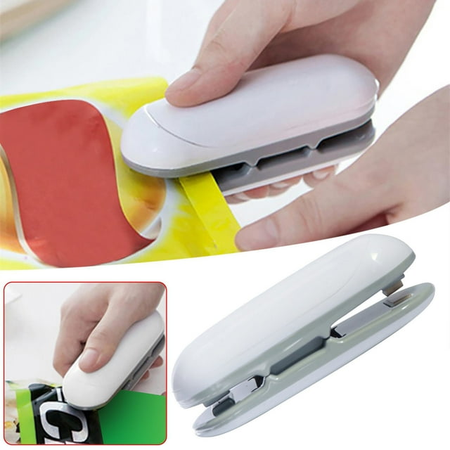 EGNMCR Vacuum Sealer Machine de Scellage sous Vide Portable Outil de Scellage Thermique Mini Sac en Plastique à Main Lmpluse Sealer Sealing Machine