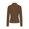 thumbnail image 4 of Oksale Athletic Jackets for Women Full Zip Lightweight Jacket Plus Size Long Sleeve Shirts for Hiking Outdoor Active 2026 Brown XL, 4 of 8