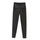 thumbnail image 1 of Gibobby Leggings gluteos deportivo Mujer Color Sólido Terciopelo Alemán Cálido Doble Pantalones De Otoño Cintura Alta Rodilleras Protector De Cintura Antiestático Leggings (Negro, XL), 1 of 4