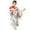 White, variant on Japanese Traditional Kimono Robe,Yukata Style Dress,Cultural ,Anime