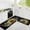 Sunflower Kitchen Mat, variant on Sunflower Kitchen Rugs Kitchen Mats for Floor 2 Piece, Anti Fatigue Floor Mat for Kitchen, Kitchen Floor Mats for Sink and Black Kitchen Matt for Standing for Kitchen Decor 17"X30" 17"X47"