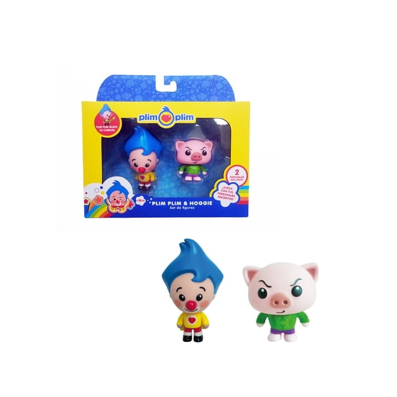 Plim Plim & Friends Hoogie Collectible Figure Set, 6cm
