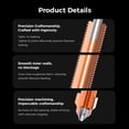 thumbnail image 6 of Creality Official Upgrade K1C Nozzles, Quick-Swap 3D Printer Nozzle Kit, Copper, 6 of 7