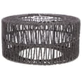 thumbnail image 1 of SHISUYAN Straw Rope Lampshade Hanging Lamp Cover Rustic Straw Pendant Woven Light Cover Size S, 1 of 7