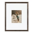 thumbnail image 3 of Kate and Laurel Bordeaux Gallery Wall Frame and Shelf Kit, Set of 5, Multiple Finishes, Assorted Size Wooden Frames and Display Shelf, 3 of 9