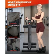 GIKPAL Foldable Ab Machine, Ab Workout Equipment for Home Gym,Core & Abdominal Trainer Fitness Equipment Max 440lbs with LCD Display