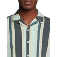 thumbnail image 5 of No Boundaries Men's and Big Men's Printed Shirt with Short Sleeves, 5 of 5