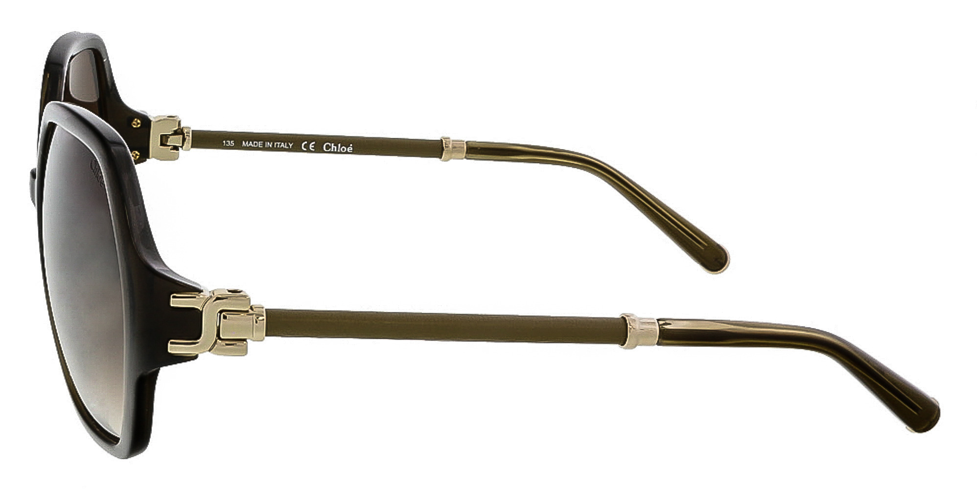 Chloe CE638SL Oversized Oval Chloe sunglasses - Walmart.com display picture 2