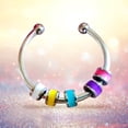thumbnail image 3 of Anxiety Rings, Staron 2026 Adjustable Spinner Beads Rings for Stress Relief, 2.5mm Bead Diameter Stackable Fidget Rings for Women Men Gift, 3 of 4