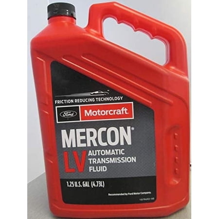 ford Motorcraft XT105Q3LV Mercon LV Automatic Transmission Fluid, 1.25 Gallons