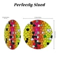 thumbnail image 3 of Xecao Colorful Tie Dye Stained Glass 1 for Fridge Magnets - Fun Decorative Refrigerator Magnets, Cute and Soft for Stylish Kitchen Accents, 3 of 5