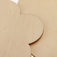 thumbnail image 3 of AMLESO 5 Piece Flower MDF Unfinished Wood Pieces Blank Plaques for DIY Craft Pyrography 100mm 5 Pieces, 3 of 8