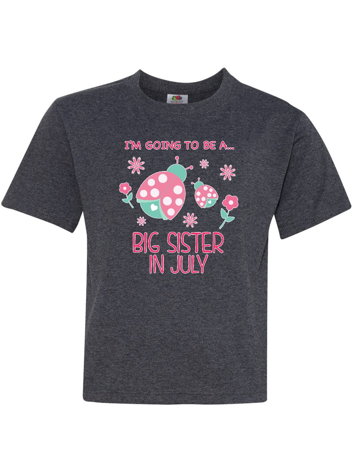 inktastic Im Gonna Be a Sister in October with Ladybugs Toddler T-Shirt inktastic Im Gonna Be a Sister in October with Ladybugs Toddler T-Shirt
