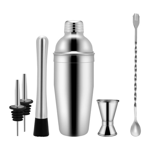 Cóctel Shaker Set, Shaker de bebidas, batidora de margarita profesional, barra de acero inoxidable Kit de bebidas para bebidas