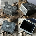 thumbnail image 4 of EHJRE Gothic Vintage Necklace Studs Jewelry Trinket Display Storage Box Case 6.3, 4 of 9