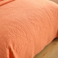 thumbnail image 4 of MarCielo  3 Piece Cotton Oversized Bedspread Quilt Set Tmonica Salmon - Oversized King, 4 of 8