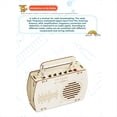 thumbnail image 5 of Kit de Modelo de Radio FM DIY, Herramienta de Experimentación, Modelo de Proyecto Científico de Madera, Proyecto Educativo Escolar, Divertido, de Física, Material Escolar., 5 of 5