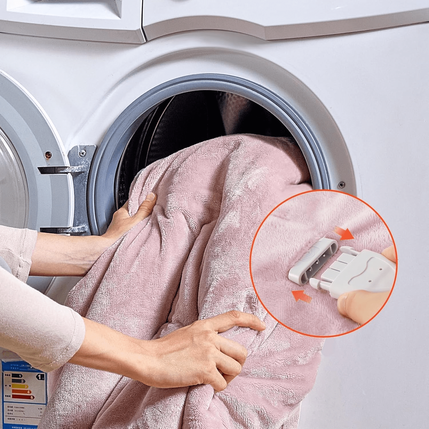 Dowin Pink Heated Blanket King Size - Electric Blankets with Dual Control, 5 Heating Levels, 10 Hrs Auto Off, Sherpa Flannel Warming Blanket for Bed, Machine Washable, 90×100"