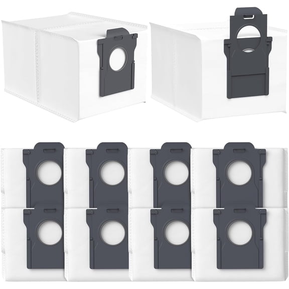 10 Pack Dust Bags Compatible With Dreame X30 Ultra / L10s Pro  Robot Vacuum Cleaner, 3L Large Capacity Vacuum Cleaner Dust Bag Accessories Parts