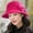 Hot Pink, variant on Tittly Wide Brim Hats Western Hat Solid Color Wide Brim Round Dome Warm Woolen Hat Women Autumn Winter Elegant Bowknot Decor Fedora Hat Daily Wear Hats for Women Visor Hats Black One Size