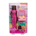 thumbnail image 6 of Barbie Baby Doctor Doll with Brunette Fashion Doll, 1 Baby Doll, Furniture & Accessories, 6 of 7
