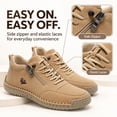 thumbnail image 3 of OYPGUE Urban Comfortable Orthopedic Zipper Sneakers, Walking Shoes for Women, 3 of 8