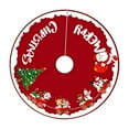 thumbnail image 2 of Falda para árbol de Navidad, suministros para faldas de árbol de Navidad, base decorativa para bricolaje, Navidad Estilo B, 2 of 9