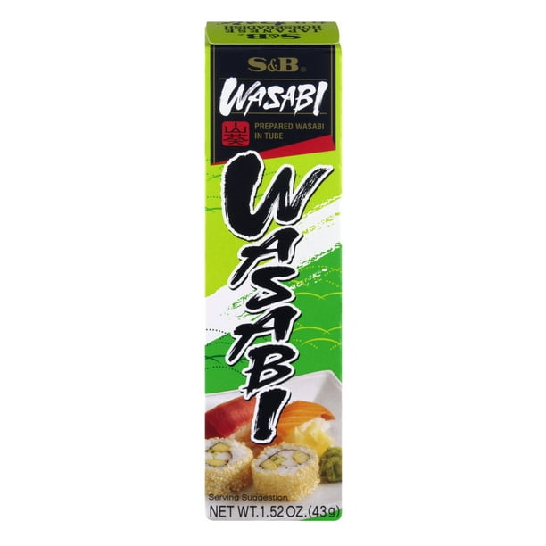 S&B Prepared Wasabi in Tube, 1.52 Oz