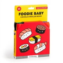 Foodie Baby Crinkle Fabric Stroller Book, (Paperback)