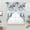 Gray, variant on Blue Gnomes Christmas Swag Curtains for Kitchen/Bedroom/Living Room, Xmas Ball Gifts Botanical Snowflake Scalloped Curtains 63 Inch Long, Window Swag Topper Curtains Valances 2 Panels Set 36"x63"