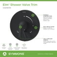 thumbnail image 6 of Symmons S5590STNTRM Elm Traditional Valve Trim Only - Nickel, 6 of 7