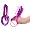 thumbnail image 1 of 1 Uds. Anillo vibrador para pene, anillo para pene, entrenador de anillo para pene, juguete sexual, anillo vibratorio para hombres, juguete sexual oso de fresa Electrónica, 1 of 5