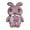 Purple, variant on HBBKVI Phone Holder Foldable Bunny Phone Bracket Mobile Phone Desktop Cute Card Ventilated Student Gift Suitable for Flat Panel Live Broadcast