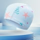 thumbnail image 2 of Odeerbi 3-10 Años Gorro de Baño Hawaiano Floral Para Niñas Gorro de Baño Hawaiano de Secado Rápido Para Niños Gorro de Natación Cómodo Gorro de Tela Gorro Elástico de Natación de Verano, 2 of 4