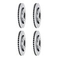thumbnail image 3 of KarParts360 For Ford Ranger 2019-2025 Disc Brake Rotors | Front and Rear | Set Of 4 | Cast Iron Material, 3 of 4