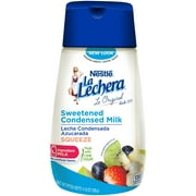 LA LECHERA Sweetened Condensed Milk 11.8 Oz. Bottle (Squeeze Bottle) (Pack of 2)