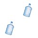 thumbnail image 1 of Cateissary Dispensador de agua espesada Cubo de agua mineral Cubo puro 5 / 7.5 / 8L 7.5L 7.5L 2Conjunto, 1 of 1