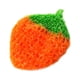 thumbnail image 1 of Paño de cocina de fresas tejido a mano | Paño de limpieza reutilizable | Hilo de poliéster resistente al aceite | Lavado sin detergente | Tamaño 20 cm x 20 cm | Juego de 1 pieza, 1 of 1