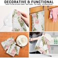 thumbnail image 7 of Dreamtimes Vintage Rose Flower Floral Print Watercolor Kitchen Towels Dish Bar Tea Towel Dishcloths 1 Pack Super Absorbent Soft 18 x 28 inches, 7 of 7