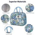thumbnail image 4 of Womens Pioneer Flower Floral Print Pattern Lunch Box for Work,Insulated Lunch Bag for Women,Loncheras Para Mujer,Leakproof Adult Lunch Bag for Work,Beach,Travel,Picnic,Camping, 4 of 7