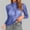 Blue, variant on Fznquz Long Sleeve Ladies Blouses Casual Lace Beige Top Mesh Mock Neck Party Club Night Women Tops M