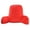 red, variant on LEEYNEER Reading Pillow Bed Wedge Large Adult Backrest Lounge Cushion  Plush Big Backrest Reading Lumbar Support Chair Cushion with Arms