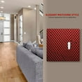 thumbnail image 4 of Red Black Dots Fabric Light Switch Cover Decorative Switch Plates and Outlet Covers Wall Plate for Electrical Kitchen Home Office Art Decor Mid-size, 4 of 4