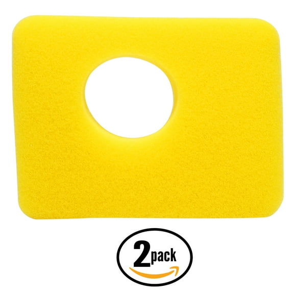 2-Pack Replacement Briggs & Stratton 09P702-0024-F1 Engine Air Cleaner Foam Filter - Compatible Briggs & Stratton 799579 Filter