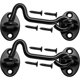thumbnail image 1 of Barn Door Latch Lock Hardware (2 Pack) - Rust-Resistant Eye Hook Latch, 1 of 4