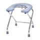 thumbnail image 5 of Taburete de Asiento de Inodoro Perfecl Plegable Gris 38cm Alto, 5 of 8