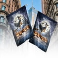 thumbnail image 4 of Happy Halloween Airedale Terrier Witch Pumpkins Bats House Flag 28x40in Double Sided Dale Waterside Dog Lover Outdoor Decor - 13012, 4 of 5