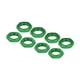 thumbnail image 1 of 17mm Tuerca de Rueda RC de Aluminio Rosca M12X1.0mm Tuerca Hexagonal para Coche de Modelo RC 1/8 Camiones Todo Terreno Piezas Mejoradas 8Pcs Verde, 1 of 6