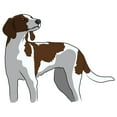 thumbnail image 2 of SignMission 7 x 20 in. Super Cute Dog Decal - Treeing Walker Coonhound, 2 of 2